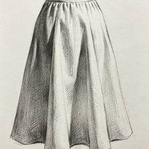 Customized half-length skirt