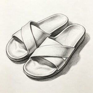 Customized slippers for gentlemen and ladies (for VIPs)